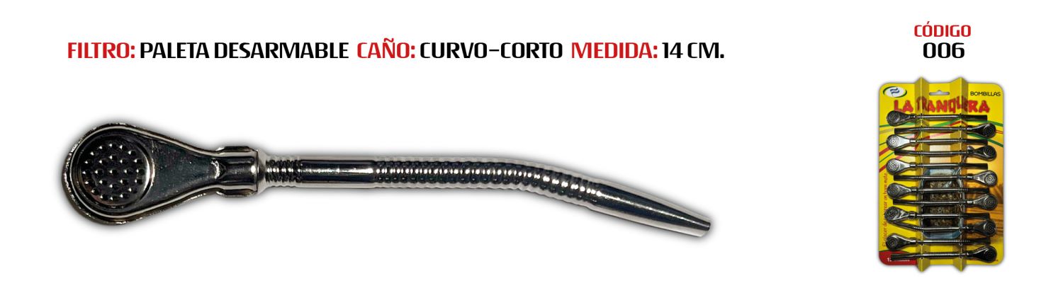 Bombilla C&oacute;digo 006