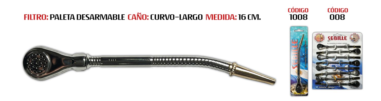 Bombilla C&oacute;digo 008