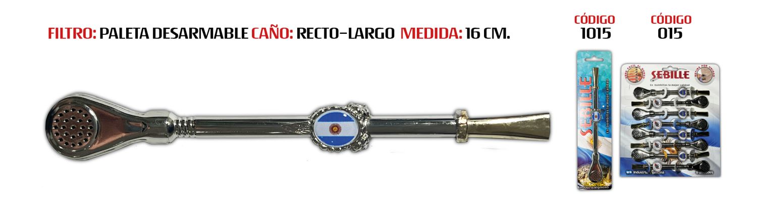 Bombilla C&oacute;digo 015