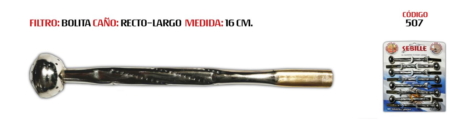 Bombilla C&oacute;digo 507