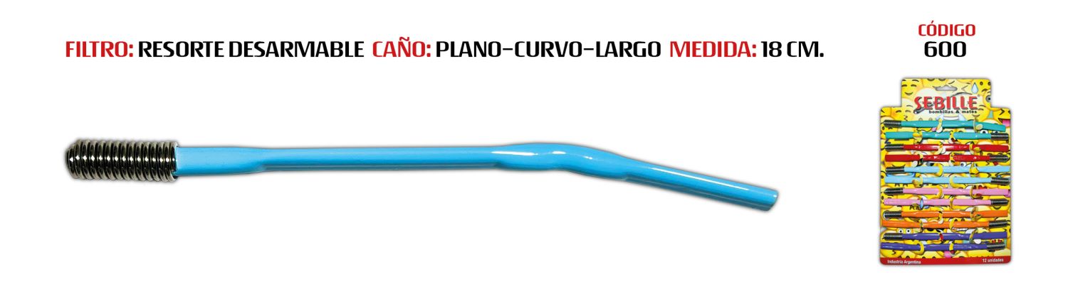 Bombilla C&oacute;digo 600