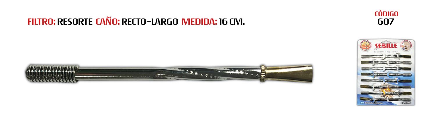 Bombilla C&oacute;digo 607