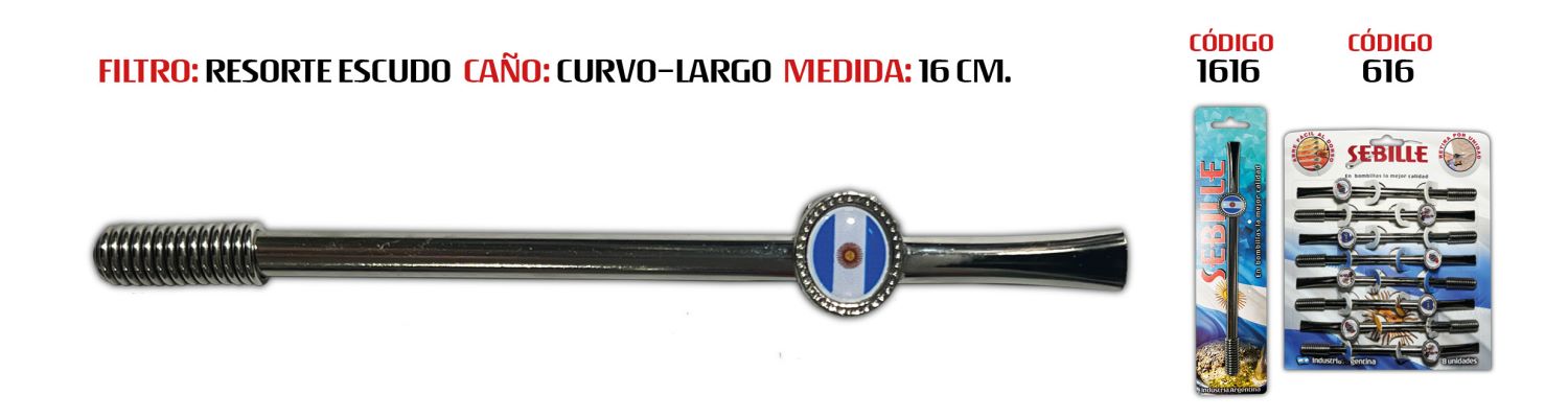 Bombilla C&oacute;digo 616