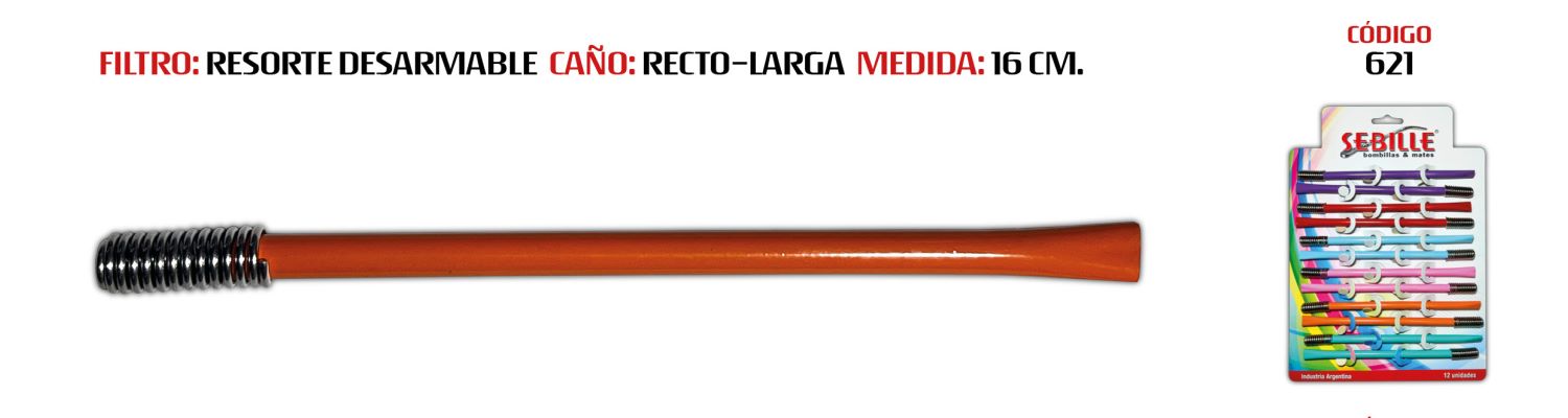 Bombilla C&oacute;digo 621