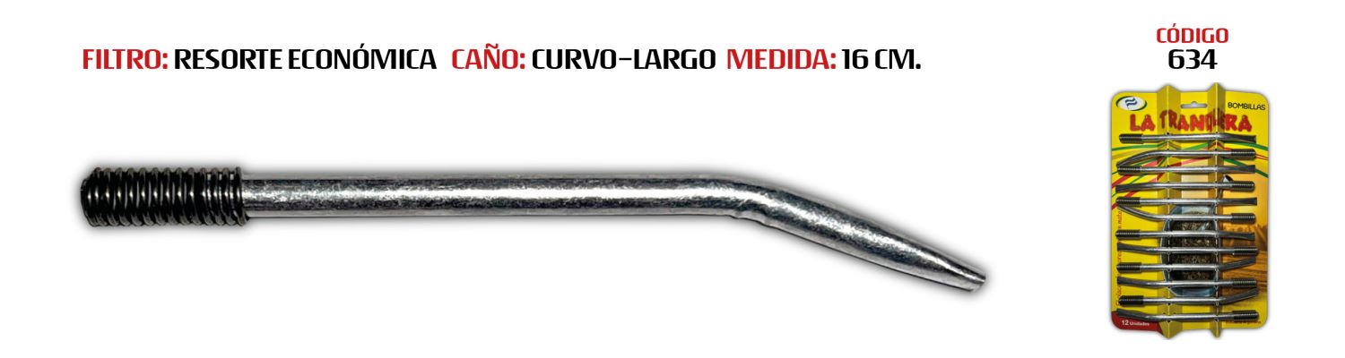 Bombilla C&oacute;digo 634